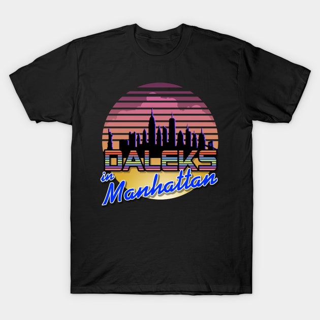 Daleks in Manhattan T-Shirt by tone